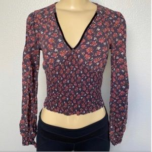 Band of Gypsies | boho long sleeve crop